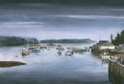 Nautical watercolors by J. B. Chicoine